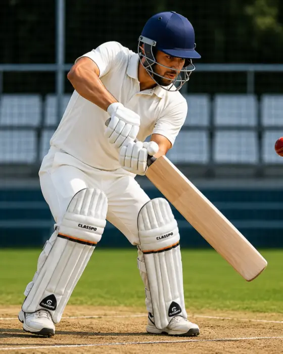 Cricket protective gear thigh pads arm guards and chest guards