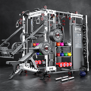 Multi Functional Smith Machine Commercial Gym Equipment