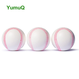YumuQ 9 Inch Custom 3oz 5oz 6.5oz Molding Seam PU Foam Pitching Machine Baseball