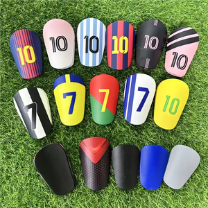 Football Shin Pads Custom Logo Leg Moulding Shin Pad Soccer Mini Shin Guard 8*5/10*6/12*8 Football Accessories For Kids Man