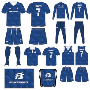 Custom New Design High Quality Factory Original Football Uniform Kit Full Set Hot Clubs Quality Men Soccer Wear Maillot Football